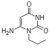 structure of CAS# 53681-47-3, 6-Amino-1-propyluracil;6-Amino-1-propyl-2,4(1H,3H)-pyrimidinedione
