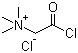 structure of CAS# 53684-57-4, N-Chlorobetainyl chloride;2-Chloro-N,N,N-trimethyl-2-oxo-1-ethanaminium chloride
