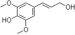 structure of CAS# 537-33-7, Sinapyl alcohol;3-(4-Hydroxy-3,5-dimethoxyphenyl)-2-propen-1-ol; Sinapic alcohol; p-Hydroxy-m,m'-dimethoxycinnamyl alcohol