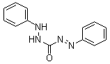 Diphenylcarbazone molecular structure (CAS 538-62-5)