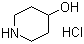结构式 CAS# 5382-17-2, 4-羟基哌啶盐酸盐