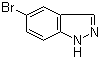 structure of CAS# 53857-57-1, 5-Bromoindazole;5-Bromo-1H-indazole