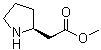 structure of CAS# 53912-83-7, Methyl (S)-2-pyrrolidineacetate