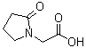 结构式 CAS# 53934-76-2, 2-氧代-1-吡咯烷乙酸