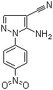 5-Amino-1-(4-nitrophenyl)-1H-pyrazole-4-carbonitrile molecular structure (CAS 5394-41-2)