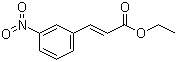 Ethyl 3-nitrocinnamate molecular structure (CAS 5396-71-4)