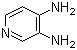 结构式 CAS# 54-96-6, 3,4-二氨基吡啶