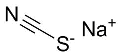 硫氰酸钠分子结构 (CAS 540-72-7)