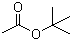 structure of CAS# 540-88-5, tert-Butyl acetate ;Acetic acid 1,1-dimethylethyl ester
