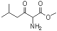 结构式 CAS# 54011-39-1, 5-甲基-3-氧代正亮氨酸甲酯