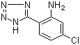 5-(2-Amino-4-chlorophenyl)tetrazole molecular structure (CAS 54013-18-2)