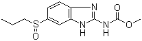 Albendazole S-oxide molecular structure (CAS 54029-12-8)