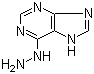 结构式 CAS# 5404-86-4, 6-肼基嘌呤
