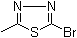 structure of CAS# 54044-79-0, 2-Bromo-5-methyl-1,3,4-thiadiazole