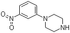 structure of CAS# 54054-85-2, 1-(3-Nitrophenyl)piperazine