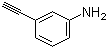 structure of CAS# 54060-30-9, 3-Aminophenylacetylene;3-Ethynylaniline