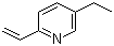 5-Ethyl-2-vinylpyridine molecular structure (CAS 5408-74-2)