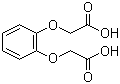 structure of CAS# 5411-14-3, 1,2-Phenylenedioxydiacetic acid;2,2'-[1,2-Phenylenebis(oxy)]bisacetic acid