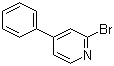 结构式 CAS# 54151-74-5, 2-溴-4-苯基吡啶