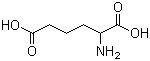 结构式 CAS# 542-32-5, 2-氨基己二酸