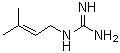 3-甲基-2-丁烯基胍分子结构 (CAS 543-83-9)