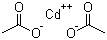 structure of CAS# 543-90-8, Cadmium acetate;Cadmium diacetate