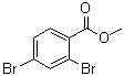 structure of CAS# 54335-33-0, 2,4-Dibromobenzoic acid methyl ester
