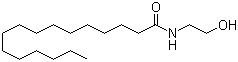 structure of CAS# 544-31-0, Palmitoylethanolamide;N-(2-Hydroxyethyl)hexadecanamide; PEA; Palmidrol