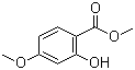 structure of CAS# 5446-02-6, Methyl 4-methoxysalicylate;Methyl 2-hydroxy-4-methoxybenzoate