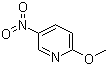 结构式 CAS# 5446-92-4, 5-硝基-2-甲氧基吡啶