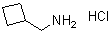 structure of CAS# 5454-82-0, Cyclobutanemethanamine hydrochloride;1-Cyclobutylmethanamine hydrochloride; Cyclobutylmethanamine hydrochloride; Cyclobutylmethylamine hydrochloride