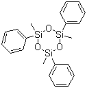 结构式 CAS# 546-45-2, 2,4,6-三甲基-2,4,6-三苯基环三硅氧烷