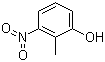 structure of CAS# 5460-31-1, 2-Methyl-3-nitrophenol;2-Hydroxy-6-nitrotoluene; 3-Nitro-o-cresol