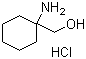 结构式 CAS# 5460-68-4, (1-氨基环己基)甲醇盐酸盐