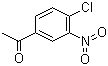 structure of CAS# 5465-65-6, 4'-Chloro-3'-nitroacetophenone