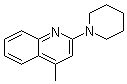 structure of CAS# 5465-86-1, 4-Methyl-2-(1-piperidinyl)quinoline;ML 204; NSC 25850