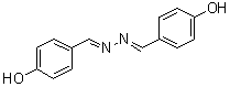 structure of CAS# 5466-23-9, 4,4'-Dihydroxybenzalazine;NSC 25770; p-Hydroxybenzaldazine