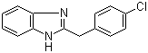 2-(4-Chlorobenzyl)benzimidazole molecular structure (CAS 5468-66-6)