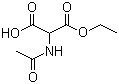 2-(Acetylamino)propanedioic acid 1-ethyl ester molecular structure (CAS 54681-67-3)