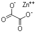 结构式 CAS# 547-68-2, 草酸锌