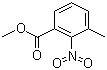 结构式 CAS# 5471-82-9, 3-甲基-2-硝基苯甲酸甲酯