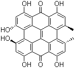 Hypericin molecular structure (CAS 548-04-9)