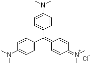 结构式 CAS# 548-62-9, 碱性紫 3; 结晶紫; 甲基紫; 龙胆紫