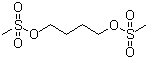 Busulfan molecular structure (CAS 55-98-1)