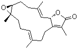 structure of CAS# 55038-27-2, Sarcophin A;(+)-Sarcophine; NSC 250434; Sarcophin