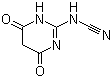 structure of CAS# 55067-10-2, 2-Cyanoamino-4,6-dihydroxypyrimidine;(1,4,5,6-Tetrahydro-4,6-dioxo-2-pyrimidinyl)cyanamide