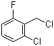 structure of CAS# 55117-15-2, 2-Chloro-6-fluorobenzyl chloride;1-Chloro-2-(chloromethyl)-3-fluorobenzene