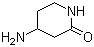结构式 CAS# 5513-66-6, 4-氨基-2-哌啶酮
