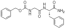 structure of CAS# 5513-69-9, N-[(Phenylmethoxy)carbonyl]glycyl-L-phenylalaninamide;N-Carbobenzoxyglycyl-L-phenylalaninamide; NSC 89643