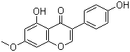 樱黄素分子结构 (CAS 552-59-0)